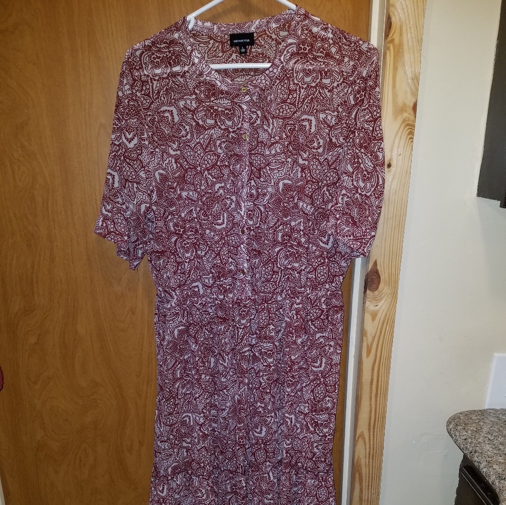 Maroon Dress